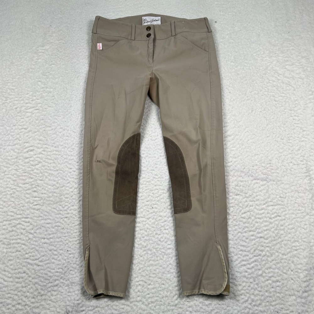 The Tailored Sportsman Trophy Hunter‎ Girls Size 18 Tan English Riding Breeches